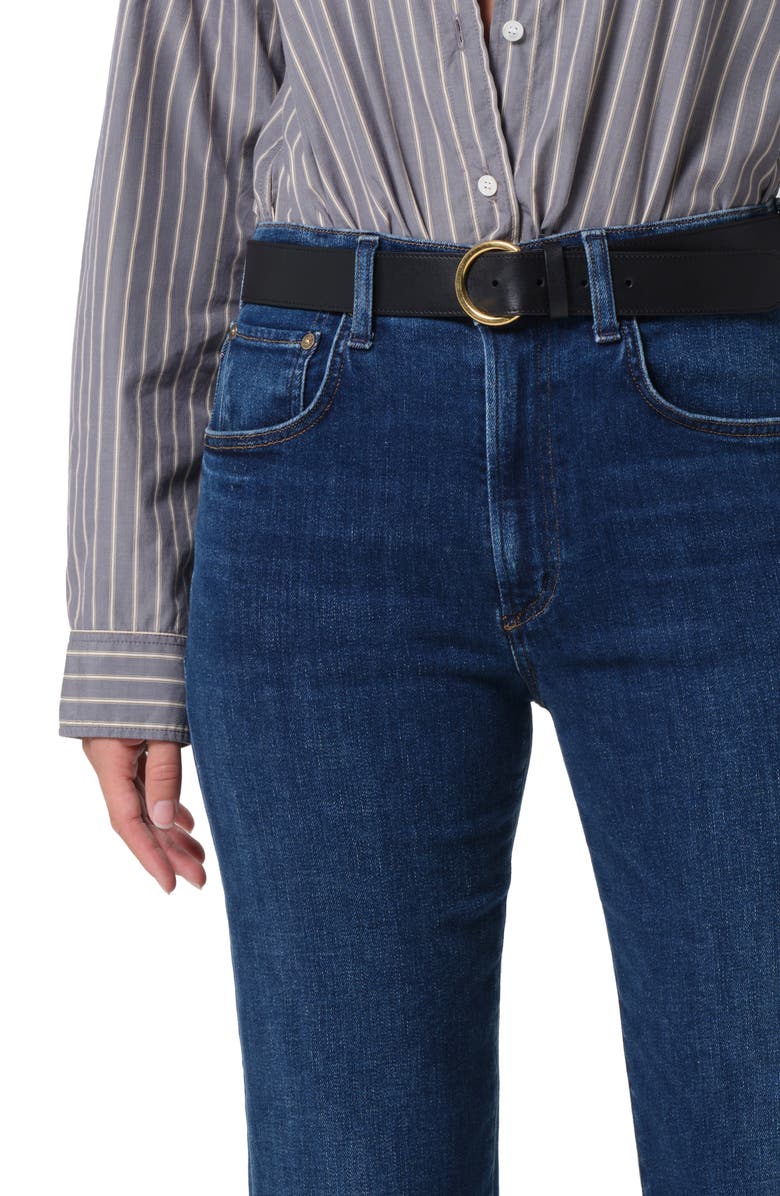 Citizens of Humanity Delfina High Waist Ankle Straight Leg Jeans, Alternate, color, Pierre Light Indigo