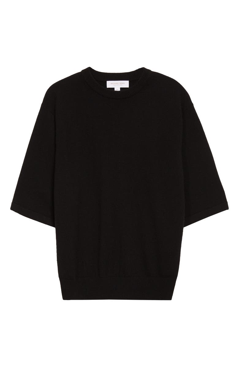 Michael Kors Collection Cashmere Sweater, Alternate, color, Black