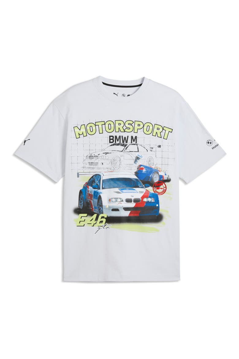 BMW M Motorsport Cotton Graphic T-Shirt, Alternate, color, SILVER MIST