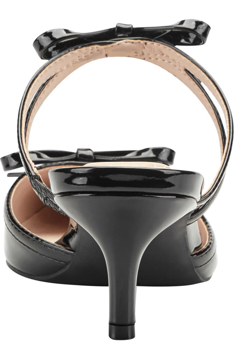 Bandolino Meggin Patent Kitten Heel Mule, Alternate, color, Black