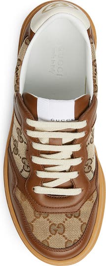 VIP SALE!!Gucciグッチ♪CHUNKY B GUCCI CHUNKY B perforated leather sneakers | NET-A-PORTER
