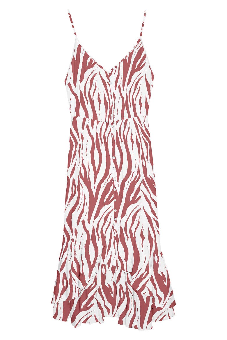Frida Sundress, Main, color, RUST ZEBRA