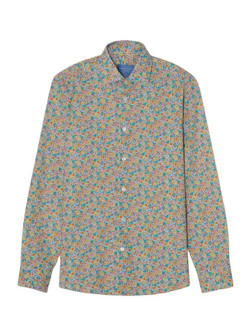Robert Talbott Reynolds Spring Floral Print Contemportary Fit Shirt