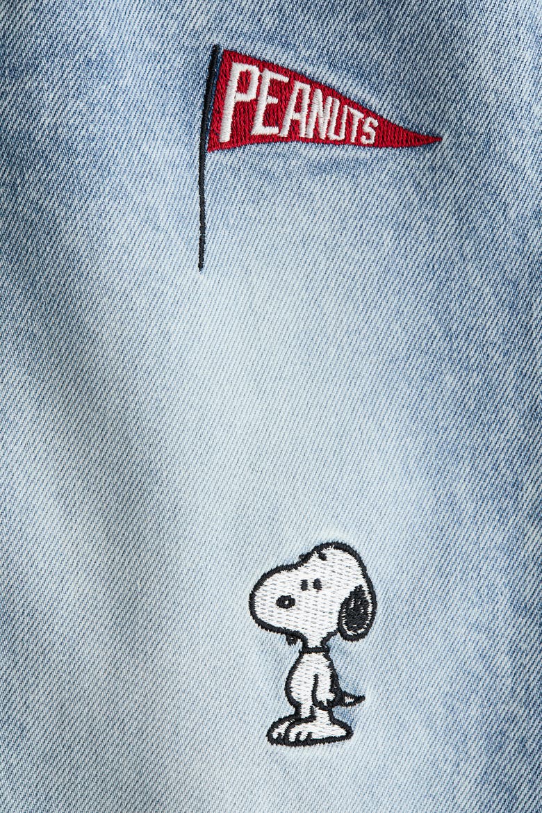 Regular Fit Printed  Jeans, Alternate, color, Light denim blue/Snoopy