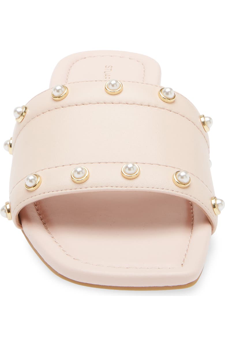 Stuart Weitzman Pearl Slide Sandal, Alternate, color, Rosewater