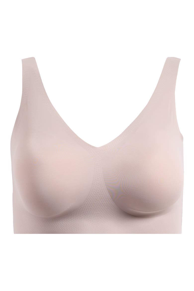 True Body Boost V-Neck Bra, Alternate, color, MINK