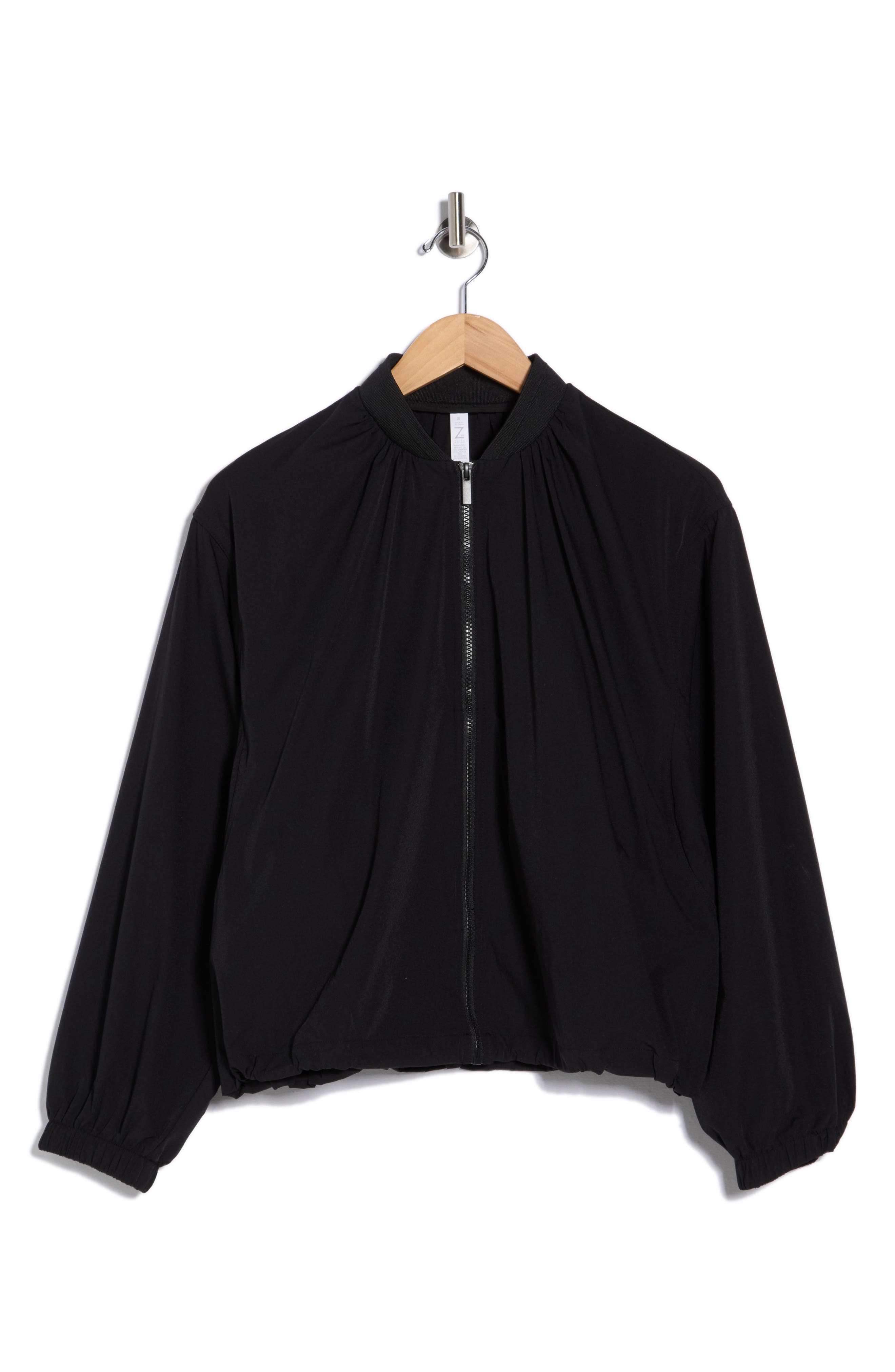Z by Zella Inbound Ruched Bomber Jacket