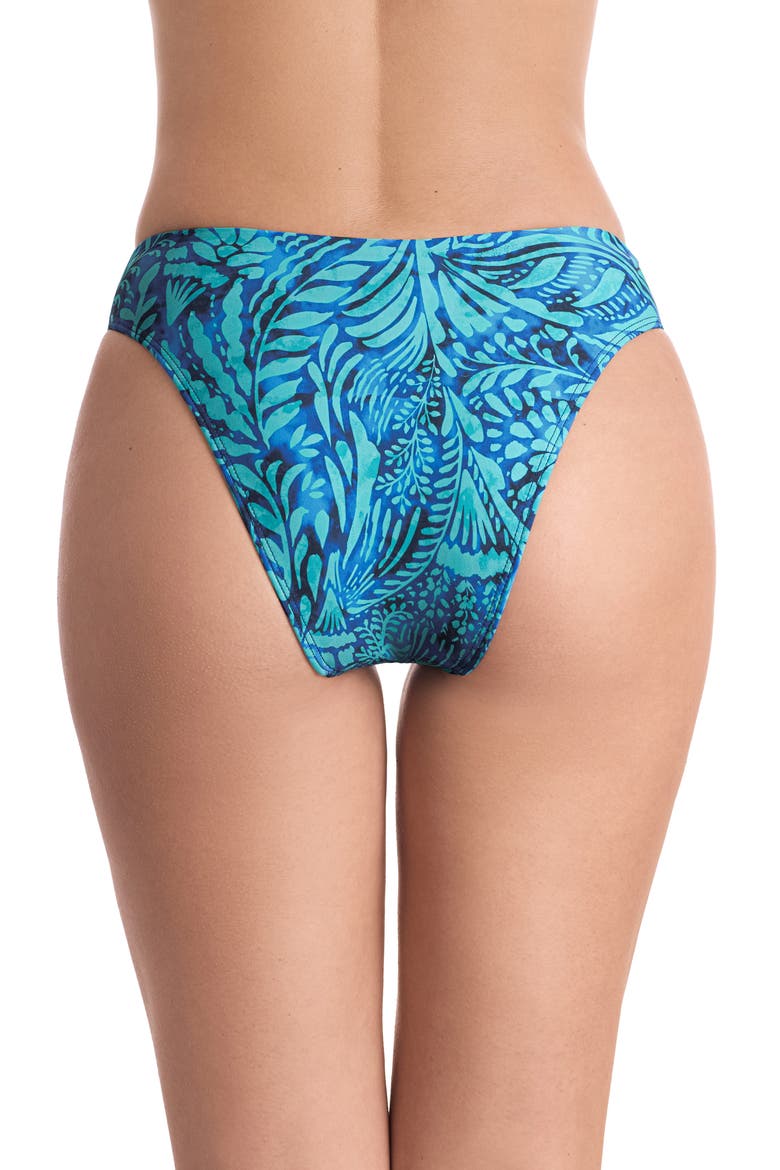 Ryann High Cut Bikini Bottoms, Alternate, color, FLORA