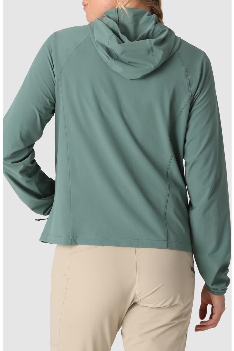 Astroman Sun Full Zip Hoodie, Alternate, color, MALACHITE