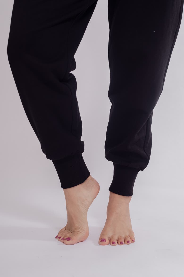 Seamless Waist PJ Jogger, Alternate, color, Black