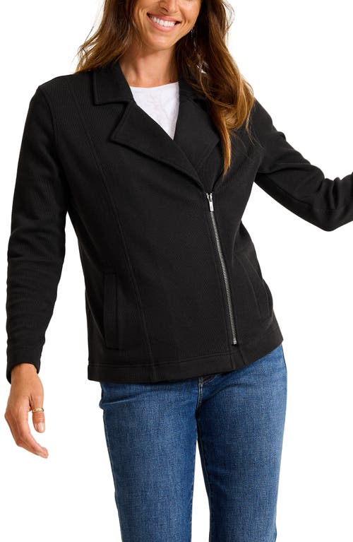 Tommy Bahama Aruba Moto Jacket In Black