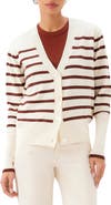 Karen Kane Stripe Cardigan Sweater