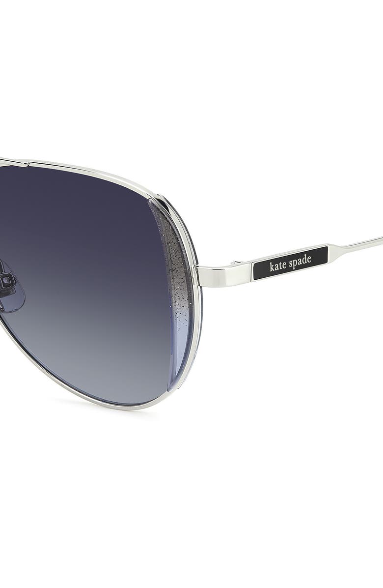 Kate Spade 53mm aviator sunglasses, Alternate, color,