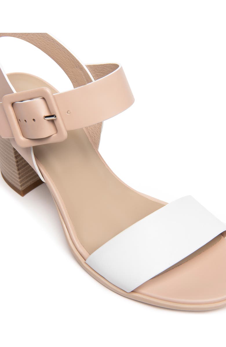 NeroGiardini City Colorblock Ankle Strap Sandal, Alternate, color,