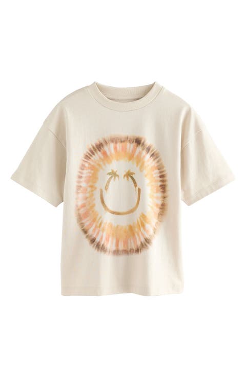 Kids' Tie Dye Smile Graphic T-Shirt (Little Kid & Big Kid)
