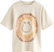 NEXT Kids' Tie Dye Smile Graphic T-Shirt