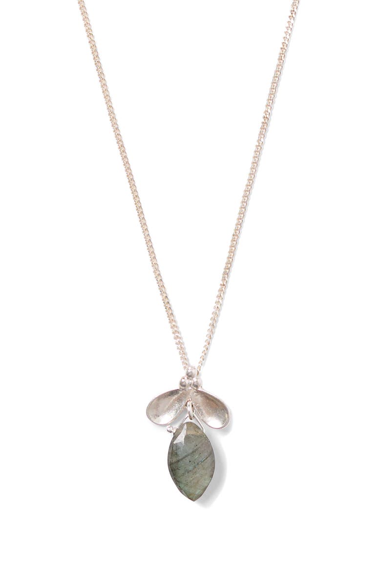 Chan Luu Petal Pendant Necklace, Alternate, color, Labradorite