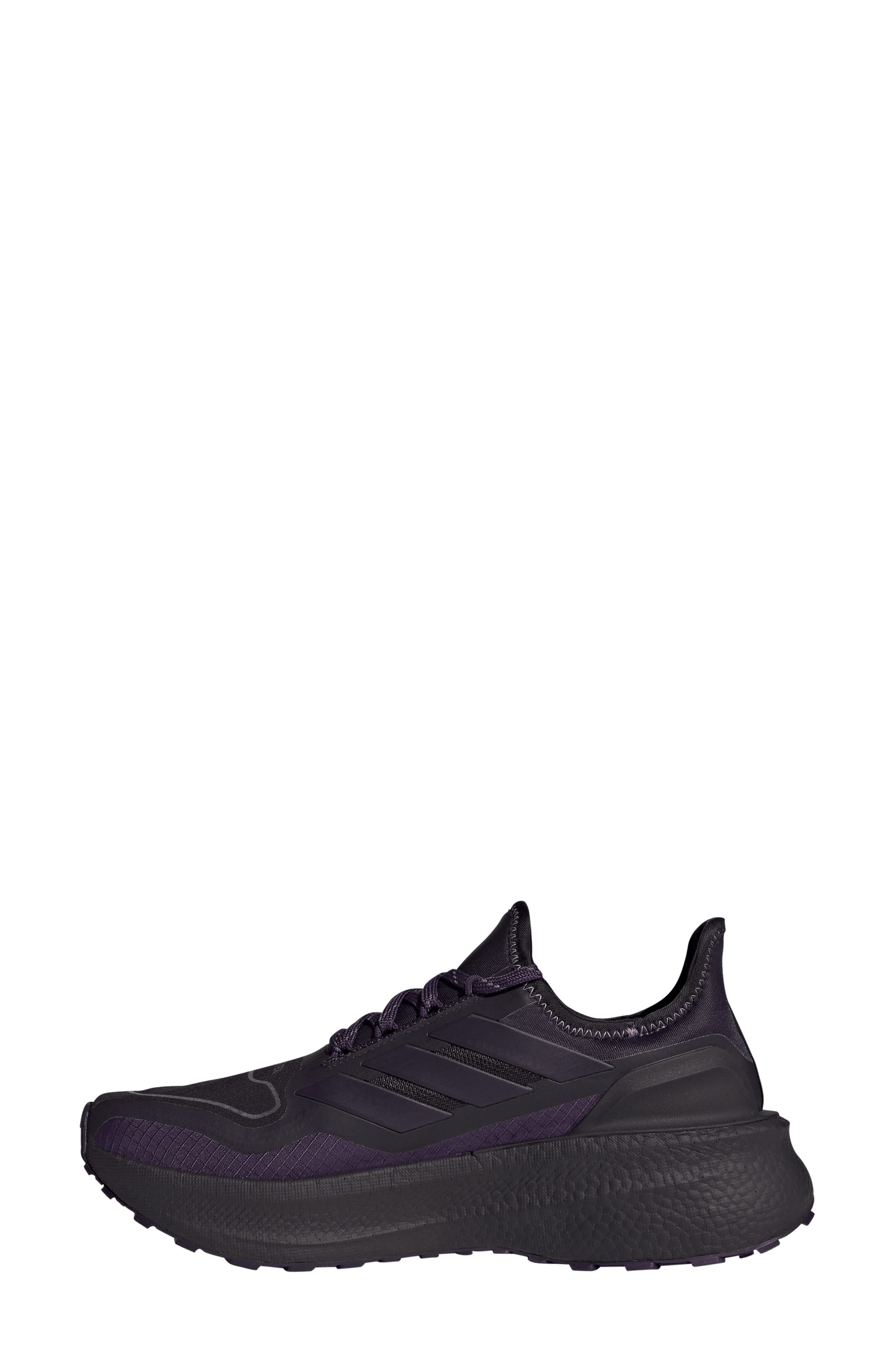 adidas Ultraboost 5 GTX Waterproof Running Shoe, Alternate, color, Aurora Black/ Black/ Plum