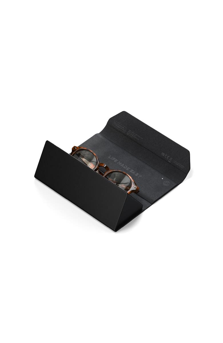 Satechi Vegan Leather FindAll Glasses Case, Main, color, Black