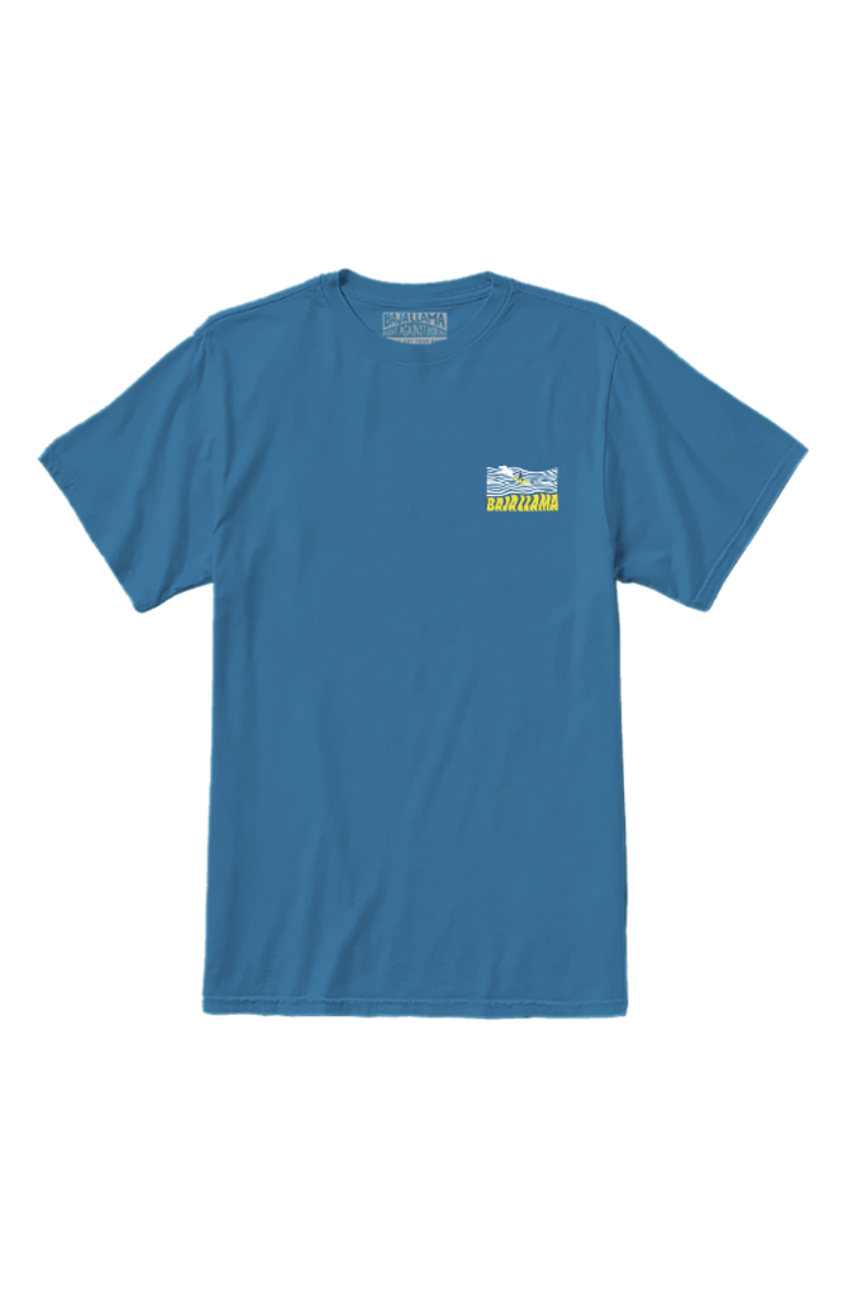 Baja Llama 100 Foot Wave - Primo Graphic Tee, Main, color, Blue