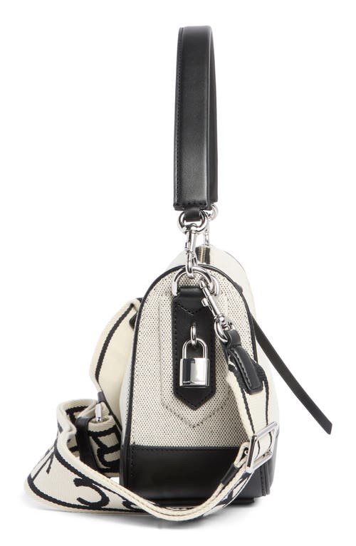 Marc Jacobs Canvas Drifter Convertible Shoulder Bag In Beige Multi
