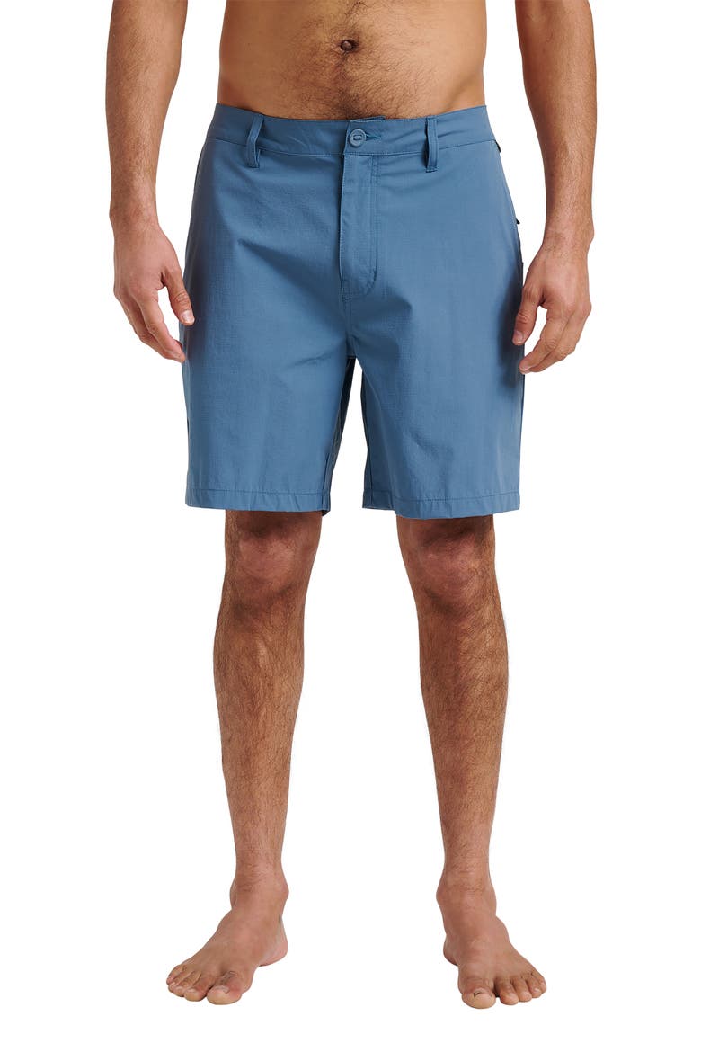 Union Transit Hybrid Shorts, Main, color, CHINA BLUE