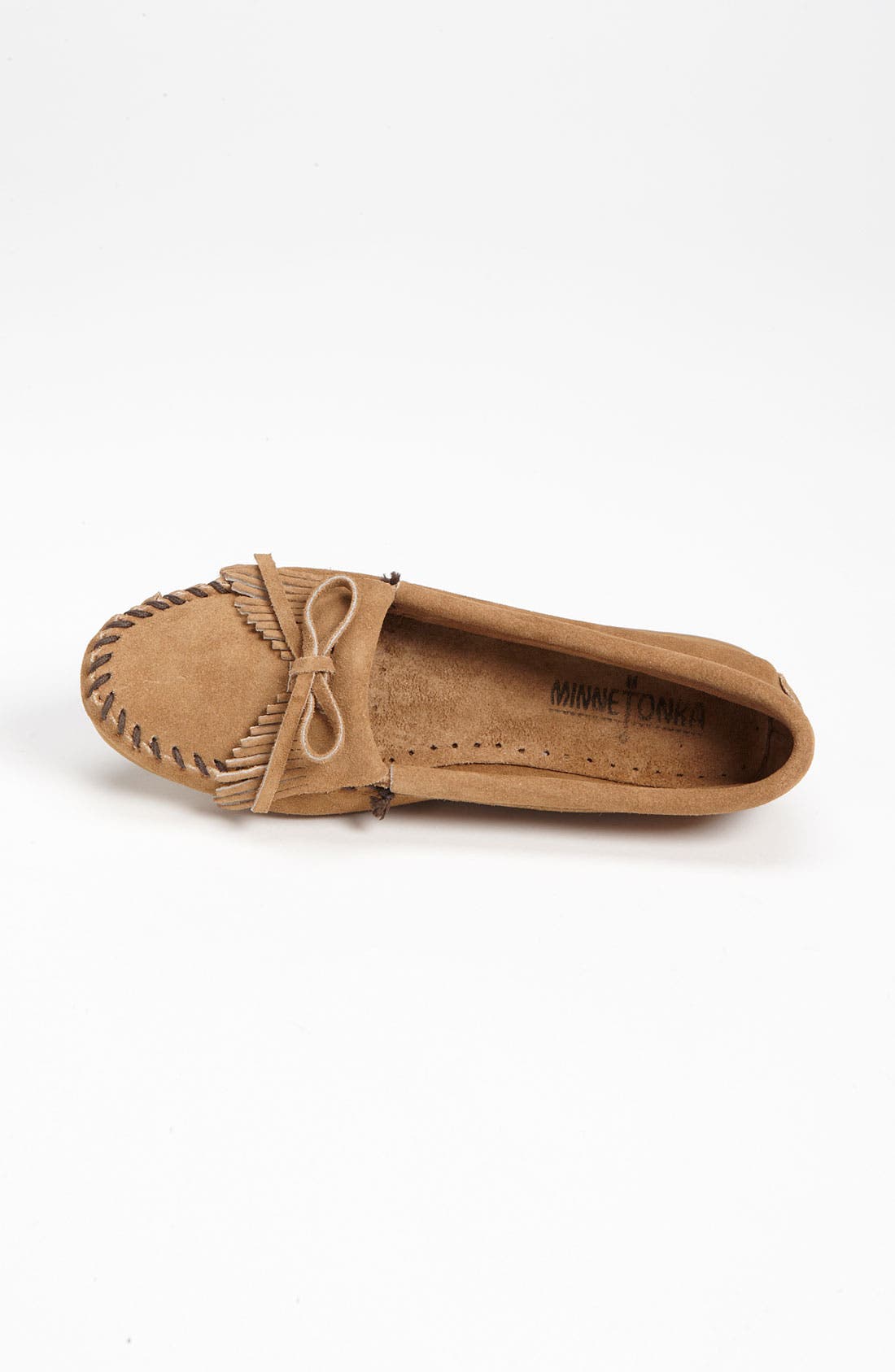 Kilty Suede Driving Shoe, Alternate, color, TAUPE SUEDE