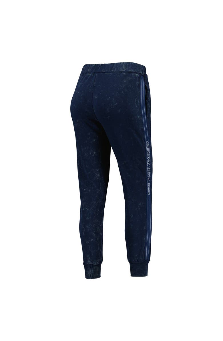 THE WILD COLLECTIVE Women's The Wild Collective Navy New York Yankees Marble Jogger Pants, Alternate, color, Navy