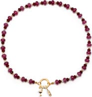 Little Words Project Dinner Party Charm Holder Necklace