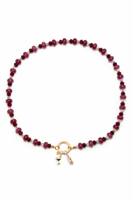 Dinner Party Charm Holder Necklace (Nordstrom Exclusive)