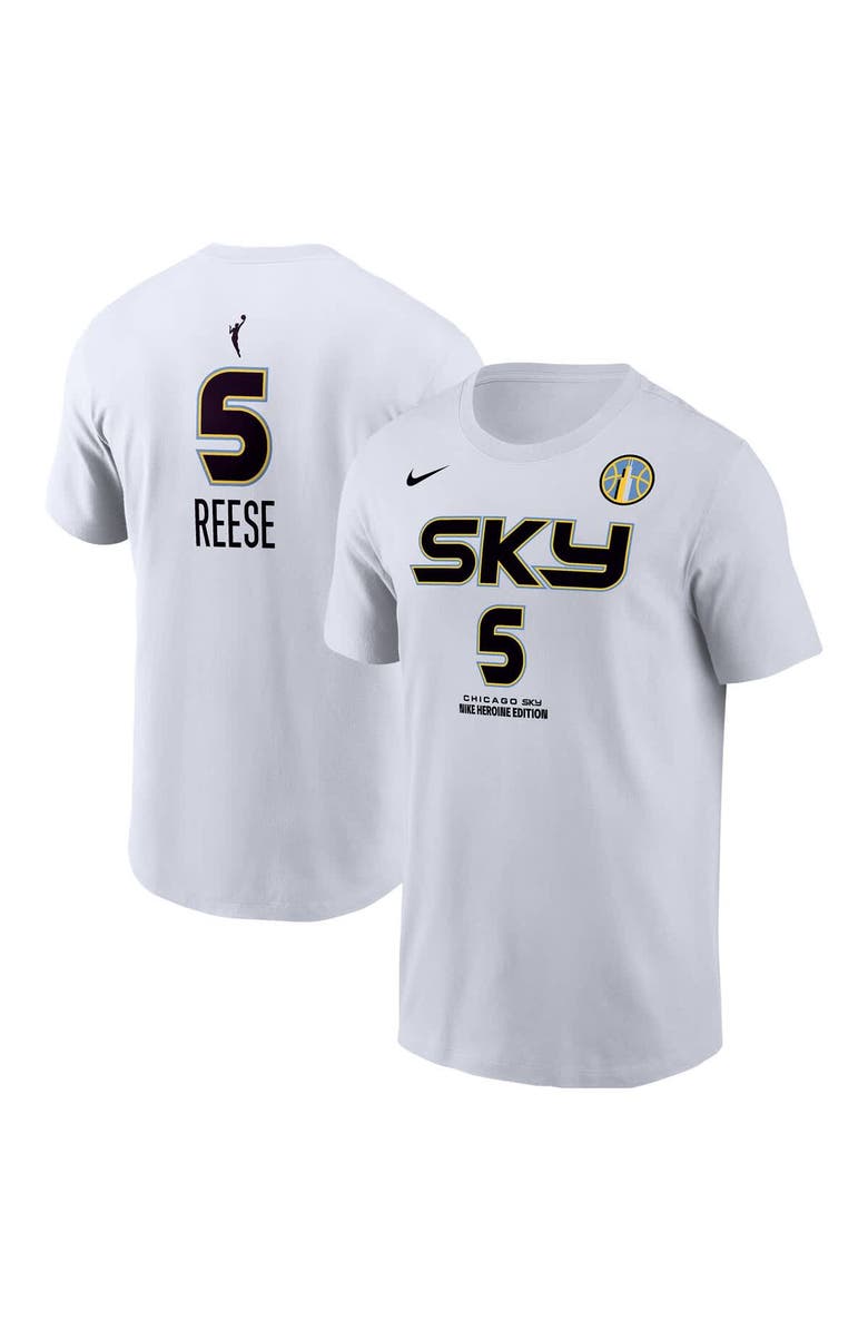 Nike Men's Nike Angel Reese White Chicago Sky Heroine Edition Name & Number T-Shirt, Main, color, White