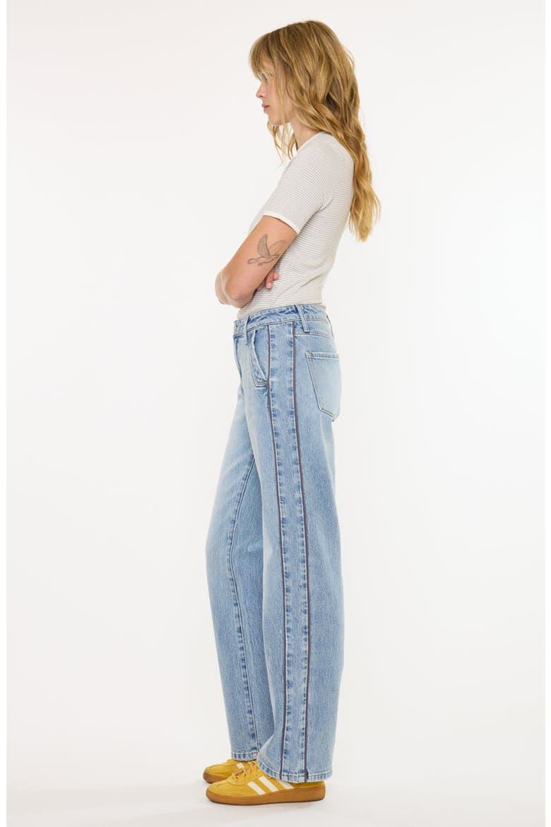 Mali Low Slung Baggy Jeans, Alternate, color, Medium Wash