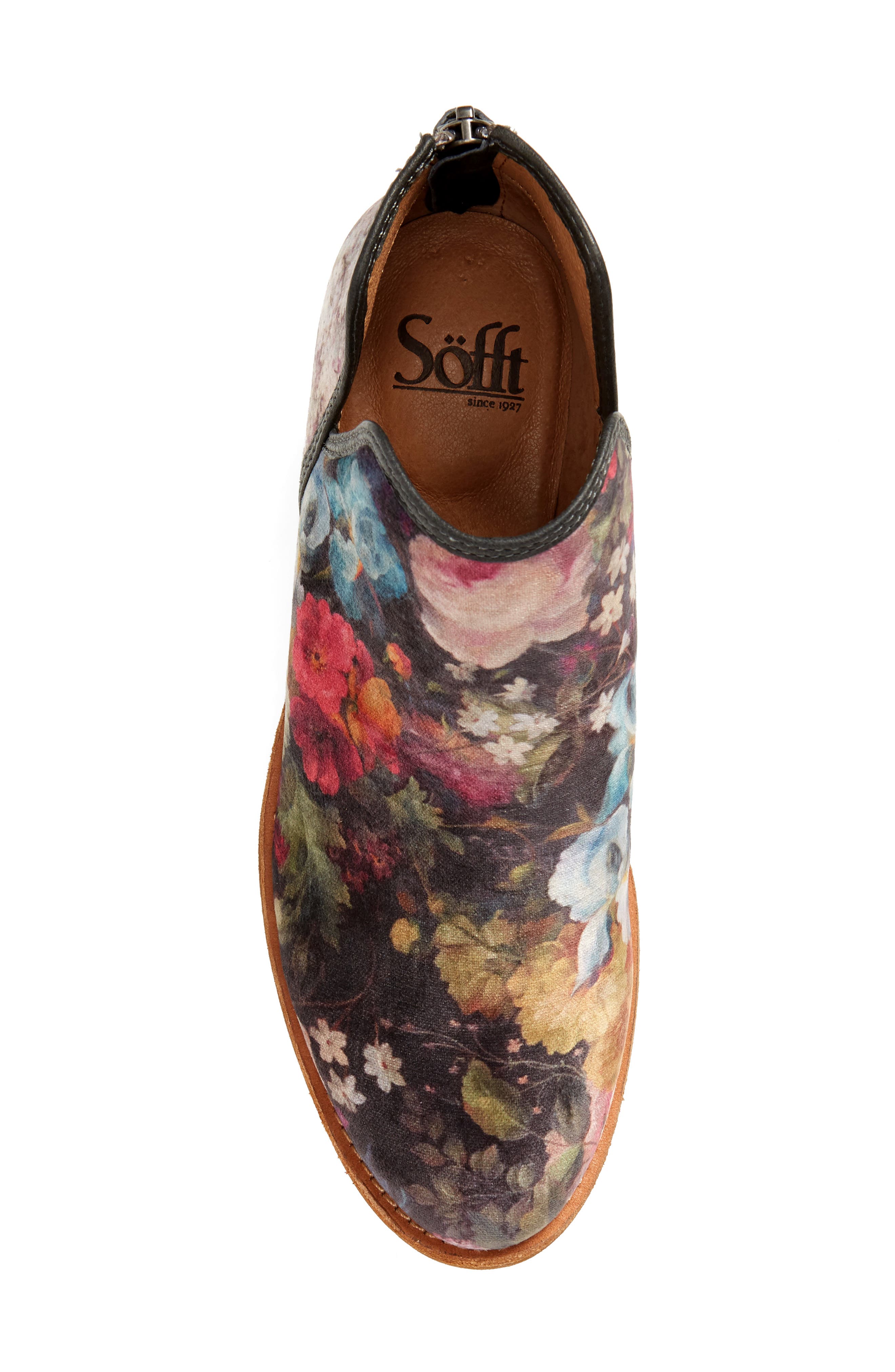 Abena Bootie, Alternate, color, PINK FLOWER LEATHER