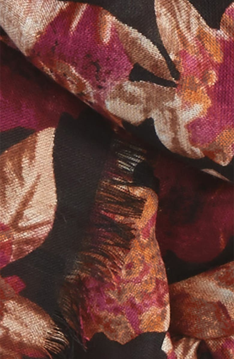 Lulla Collection by Bindya Floral Print Scarf, Alternate, color,