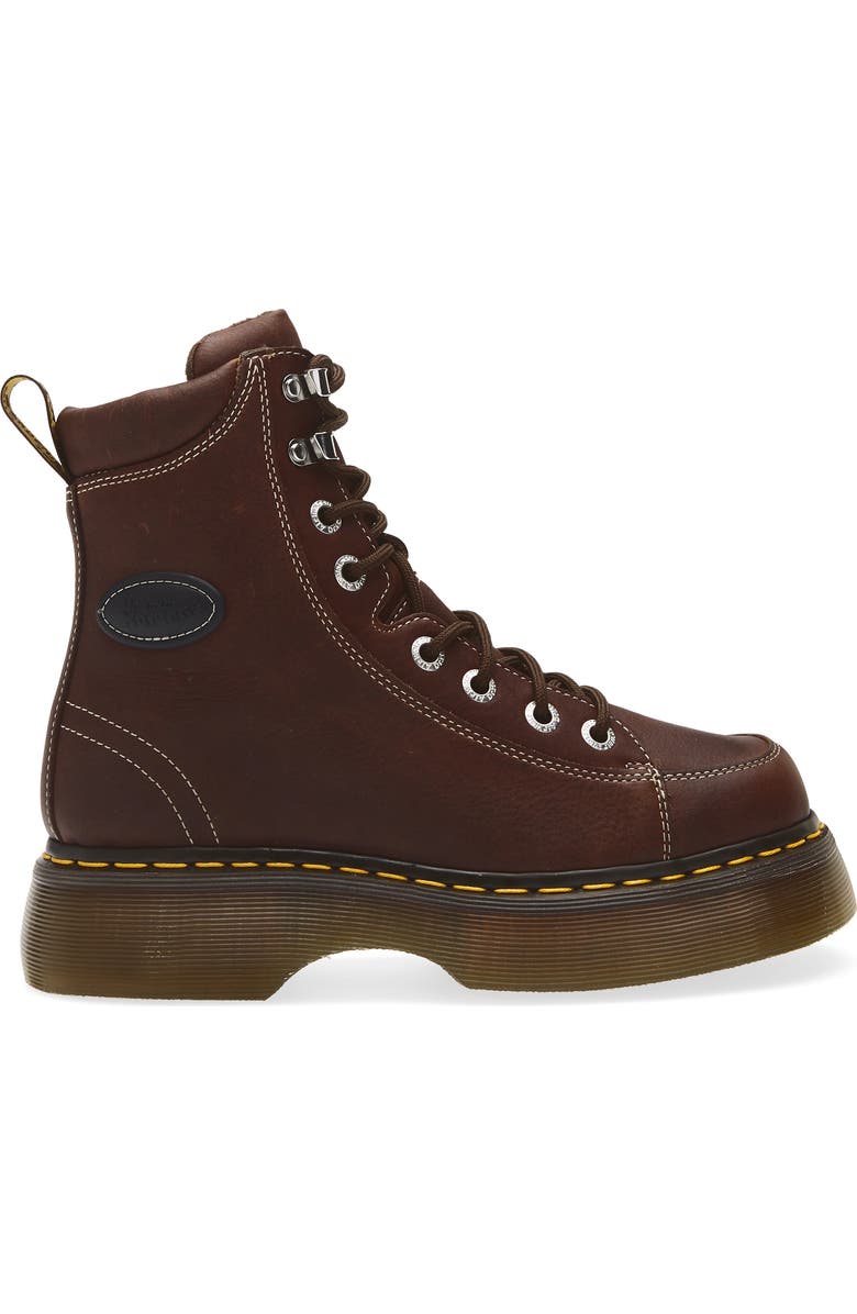 Dr. Martens Buzz 8i Platform Boot, Alternate, color, Dark Brown