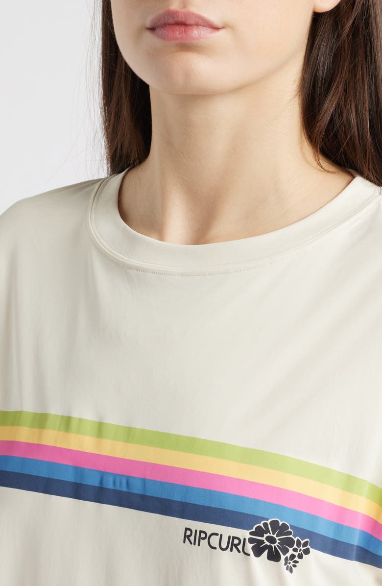 Rip Curl Surfarama Surflite T-Shirt, Alternate, color, Bone