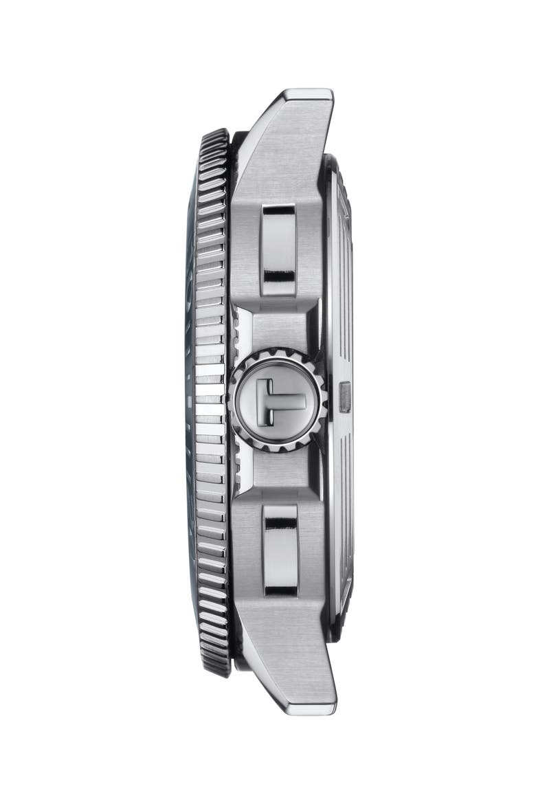 Seastar 1000 Professional Powermatic 80 Bracelet Watch, 43mm, Alternate, color, GREY