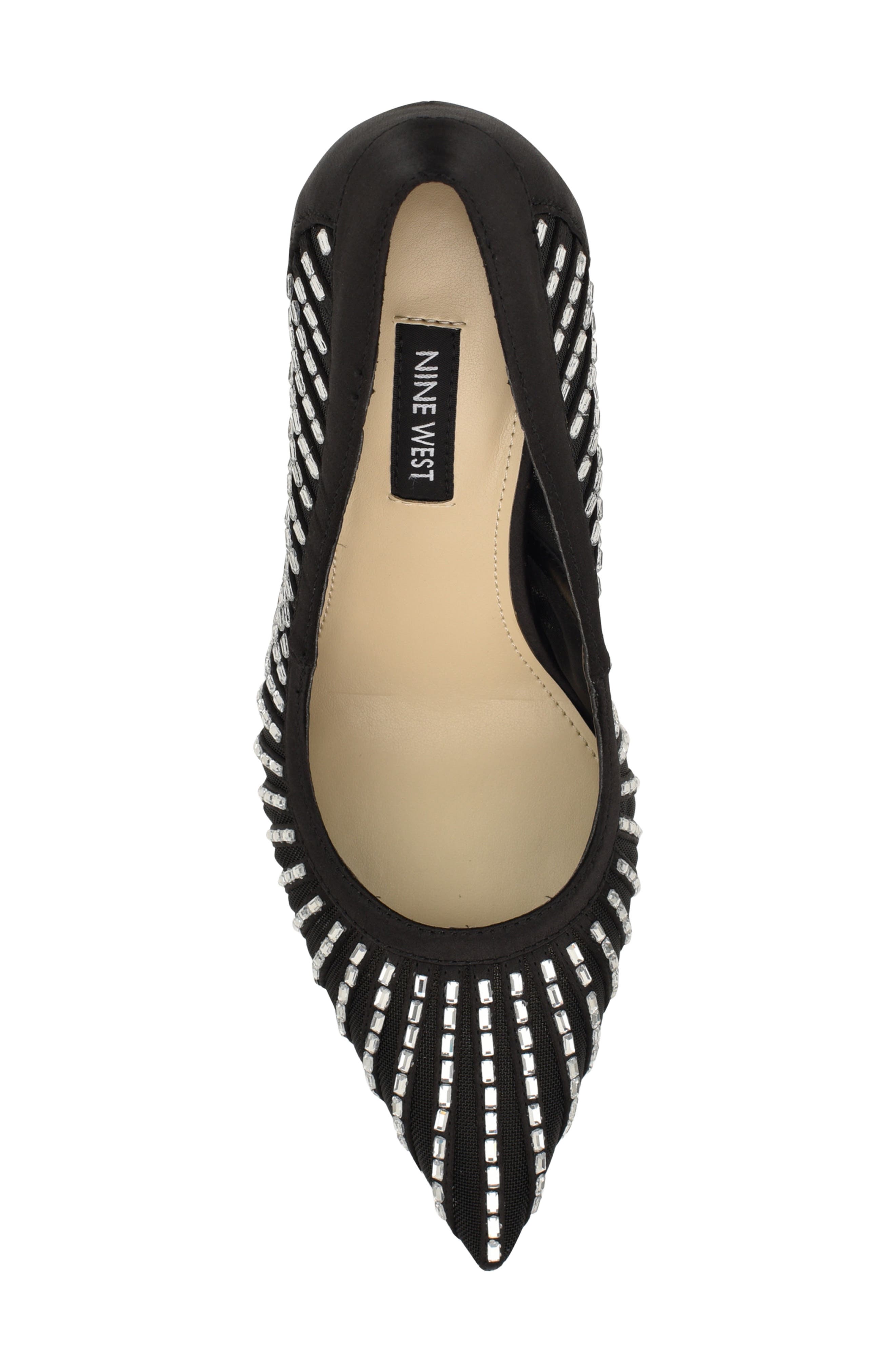 Nine West Feresah Pointed Toe Pump, Alternate, color, Black