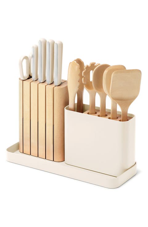 14-Piece Knife & Utensils Prep Set