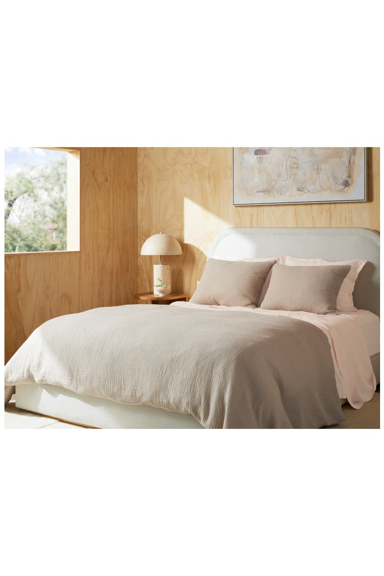 Cloud Cotton Sham Set, Alternate, color, NATURAL