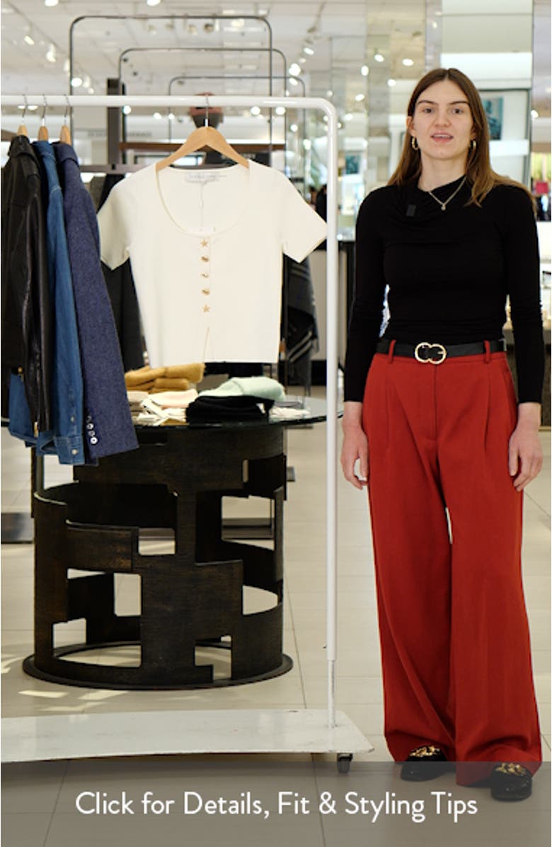 Short Sleeve Crop Cardigan, sales video thumbnail