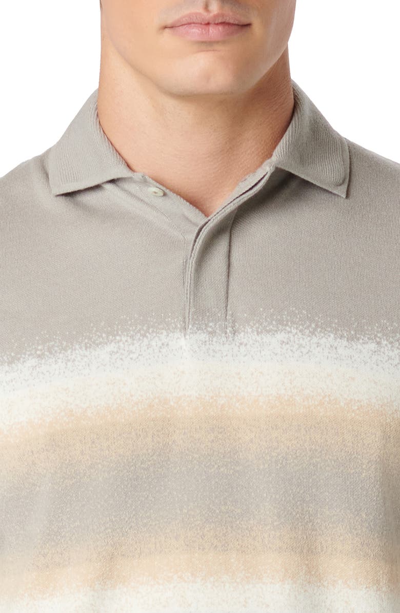 Bugatchi Cotton & Silk Polo, Alternate, color, Willow