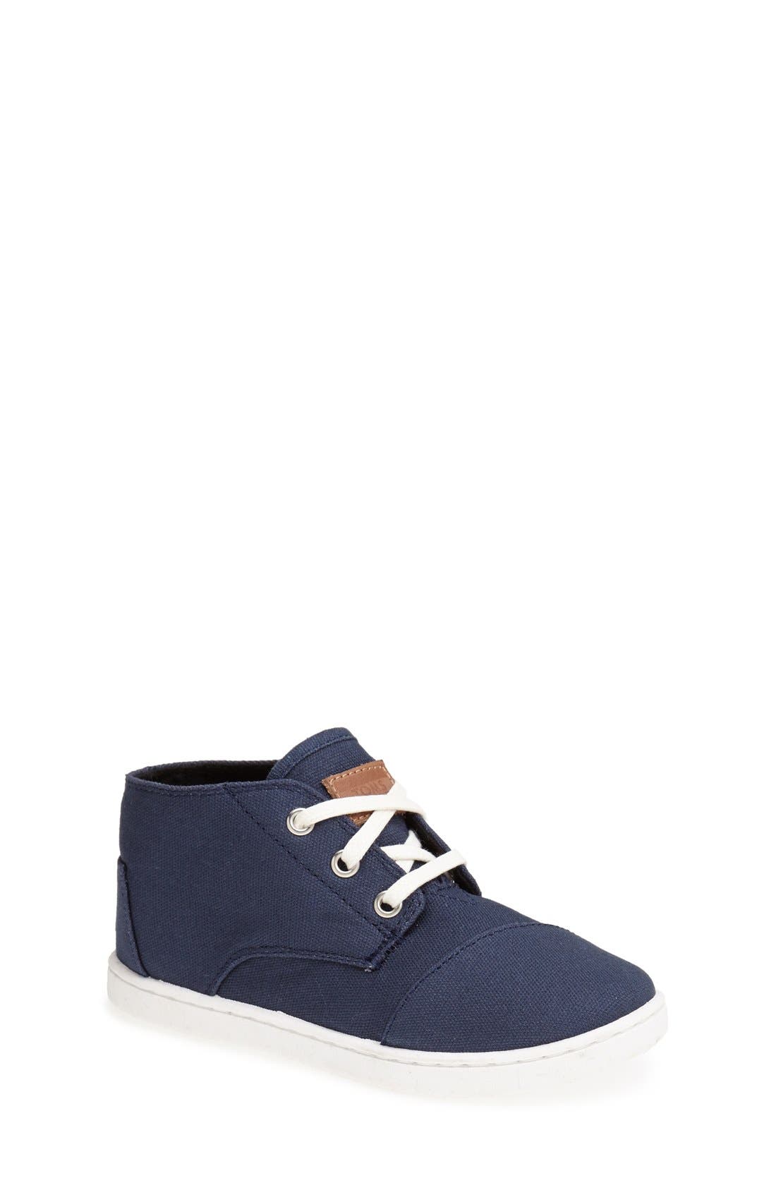 'Paseo Mid - Youth Canvas' Boot, Main, color, NAVY CANVAS