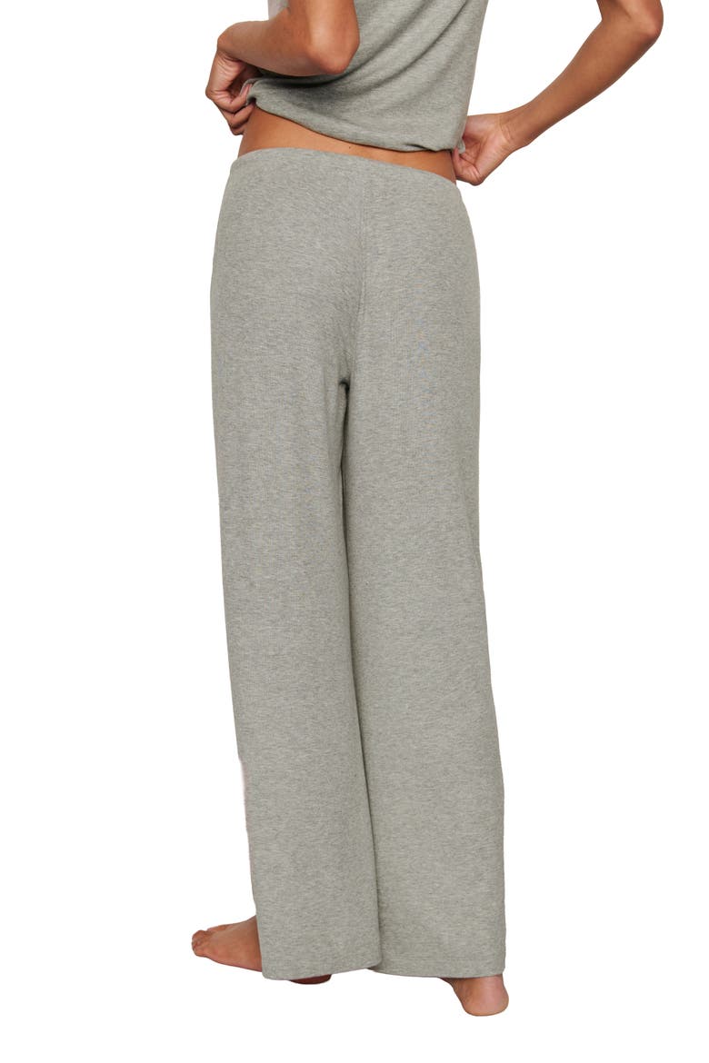Dream Rib Wide Leg Pants, Alternate, color, DARK HEATHER GREY