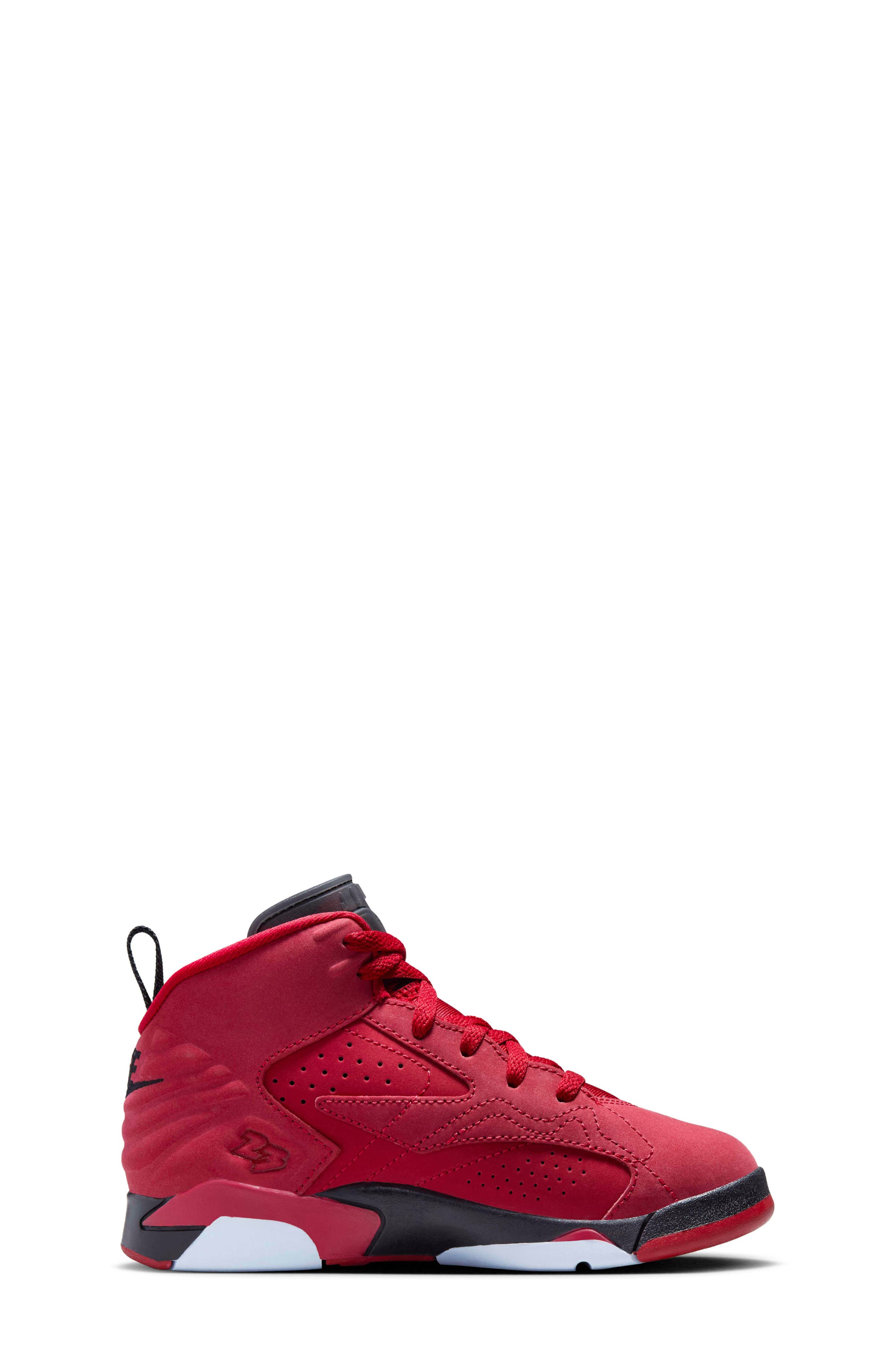 Nike Jordan MVP High Top Sneaker, Alternate, color, Gym Red/ Summit White/ Black