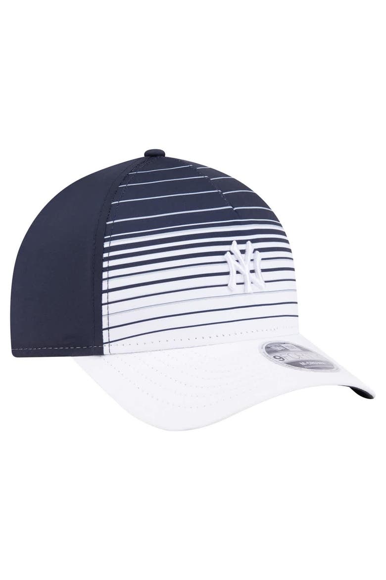 Men's New Era  Navy New York Yankees Gradient 9FORTY M-Crown Adjustable Hat, Alternate, color, Navy
