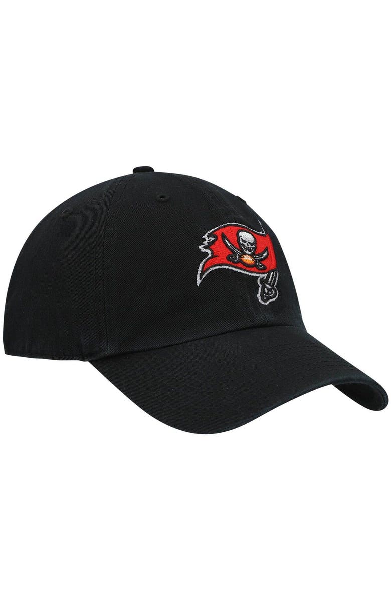 '47 Men's '47 Black Tampa Bay Buccaneers Secondary Clean Up Adjustable Hat, Alternate, color, 