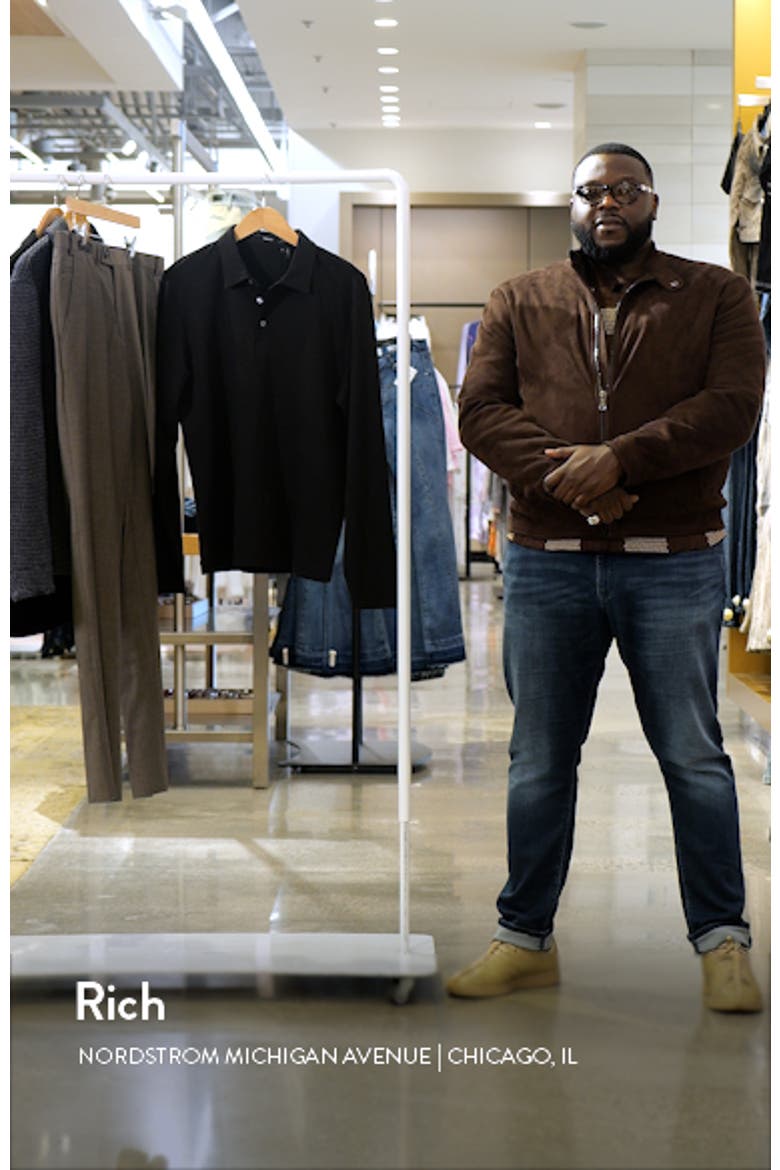 Long Sleeve Cotton Polo video