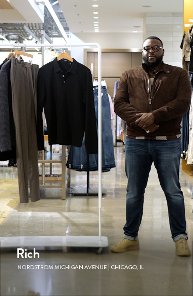 Long Sleeve Cotton Polo, sales video thumbnail