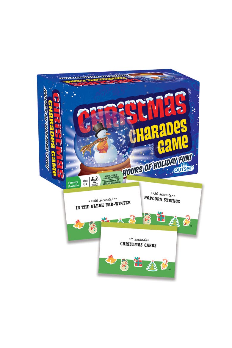 Christmas Charades Game Holiday Family & Childrens Game, Alternate, color, Multicolored
